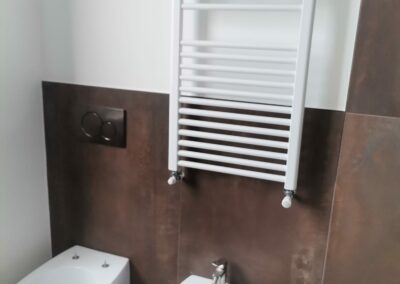 Bagno in stile industriale